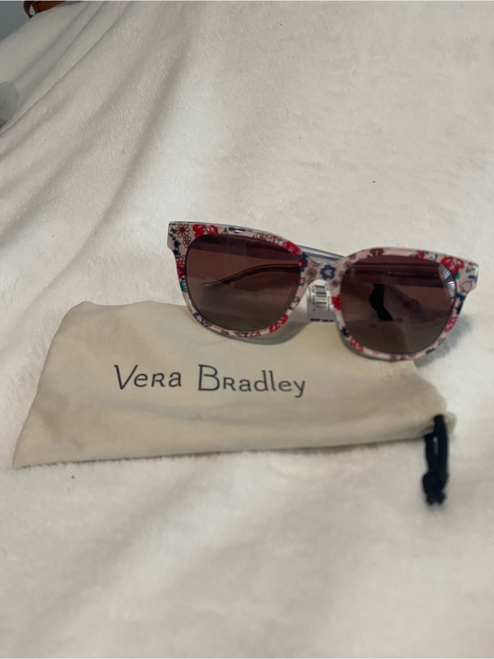 Vera Bradley Floral Sunglasses - Prairie Paisley Pattern